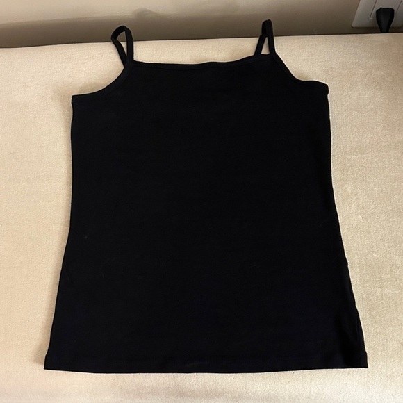 H&M Sleek Black Camisole Top, Kids size 8-10 - Picture 1 of 3